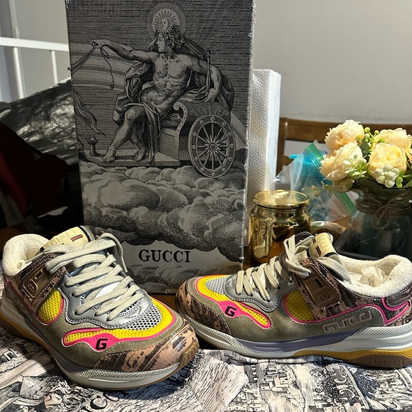 Authentic Gucci trainers ultrapace - Picture 6 of 7
